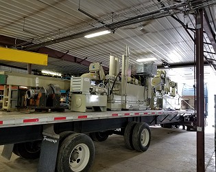 Gun Drill being transported